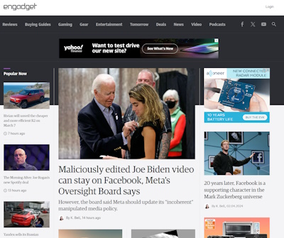 Super successful Engadget...but can it sell more? Maybe.
