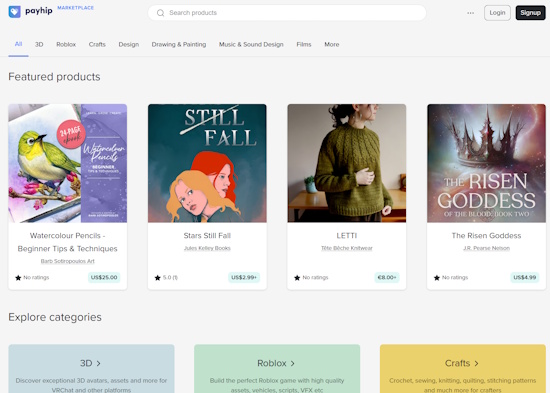 payhip marketplace