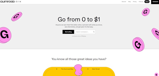 sell an ebook on gumroad
