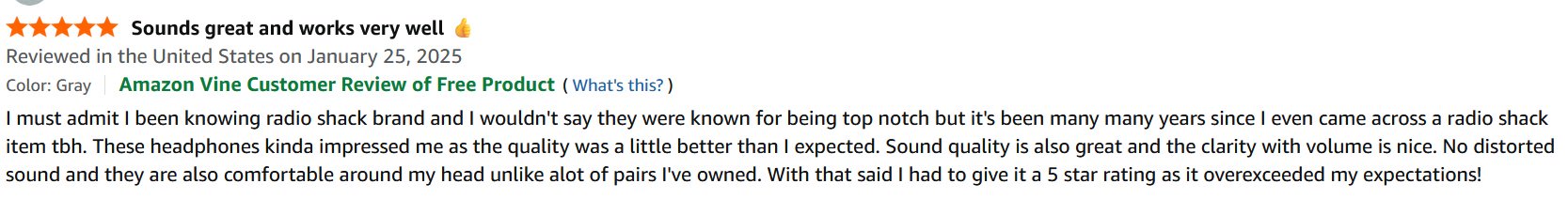 radioshack reviews 2