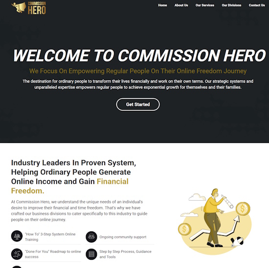 commission hero